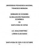 GLOBALIZACIÓN FINANCIERA ECONÓMICA