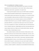 IMPACTO ECONÓMICO DEL TURISMO EN HUARAL