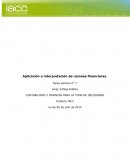 En que consiste la Aplicación e interpretación de razones financieras.