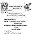 Análisis del Entorno, Económico Político y Social - El Weso 96.9FM