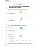 Área y volumen del cilindro y cono