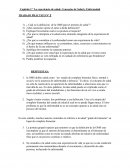 Capítulo 2 ° La experiencia de salud, Conceptos de Salud y Enfermedad TRABAJO PRÀCTICO Nª 2