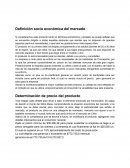 Definición socio económica del mercado
