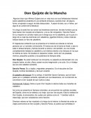 Reseña de Don Quijote de la Mancha