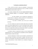 La naturaleza y funcion del arte