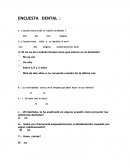 Encuesta dental