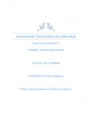 Control de lectura “El Arte De La Guerra”