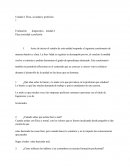 Evaluación diagnostica	unidad 4