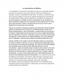 Ensayo de la manufactura en México.