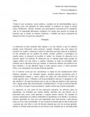 Escrito reflexivo - argumentativo