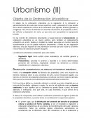 Objeto de la Ordenación Urbanística