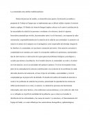 La comunidad como ámbito multidisciplinario