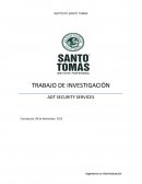 TRABAJO DE INVESTIGACIÓN ADT SECURITY SERVICES