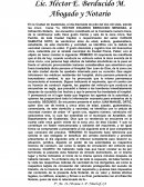 Arresto domiciliario: Acta notarial por accidente de tráfico