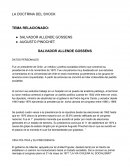 SALVADOR ALLENDE GOSSENS