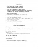 Norma social y religiosa