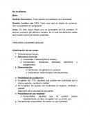 De los Bienes-Todo aquello que satisface una necesidad