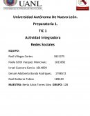 Actividad Integradora Redes Sociales