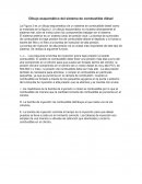 Dibujo esquemático del sistema de combustible diésel