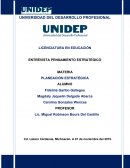 ENTREVISTA PENSAMIENTO ESTRATÉGICO