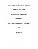 CUESTIONARIO DE PROTEÍNAS