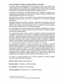 Forma de Gobierno en México, partidos políticos y elecciones.