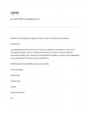 Análisis de la estabilidad de algunos sistemas ante la variación de parámetros