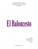 Trabajo acerca de EL baloncesto