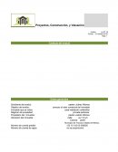 Proyectos, Construcción, y Valuación