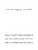 Ensayo sobre lectura del libro “La estrategia del océano azul”