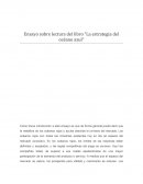 Ensayo sobre lectura del libro “La estrategia del océano azul”