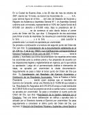 Modelo de acta asamblea de accionistas