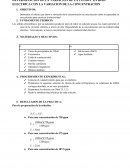 DETERMINACION DE LA VARIACION DE LA CONDUCTIVIDAD ELECTRICA CON LA VARIACION DE LA CONCENTRACION