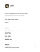 Política Integral Fiscal en Guatemala