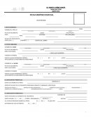 Ficha BIOPSICOSOCIAL