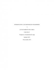 Introducción a los instrumentos de carga y levantamiento de materiales. Página 1