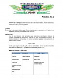 Determinación de la densidad relativa, presión absoluta y manometría de un fluido en reposo