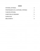 INTEGRAL DEFINIDA trabajo
