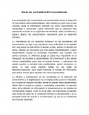 Hacia las sociedades del conocimiento.