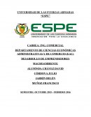 DESARROLLO DE EMPRENDEDORES MACROAMBIENTE