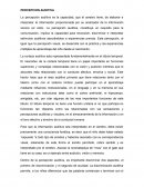 La Percepción Auditiva