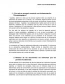 ¿Por qué es necesario construir una fundamentación Psicopedagógica?