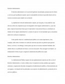 Derecho Administrativo ensayo
