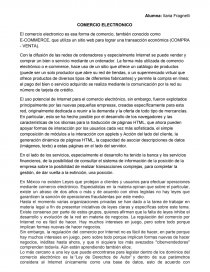 Comercio Electronico E-COMMERCE. Página 1