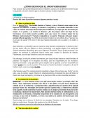 Como reconocer el verdadero amor