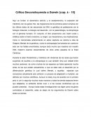 Critica Deconstruyendo a Darwin