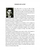 ANALISIS DE METAFORMOSIS DE KAFKA