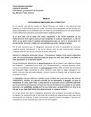 INTELIGENCIA EMOCIONAL EN LA PRÁCTICA