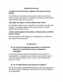 ¿Cuáles son los intereses y objetivos de cada una de las partes?