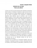 REPORTE DE LECTURA “TRAS LAS LÍNEAS”